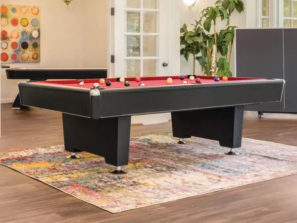 The Black Diamond Billiard Table