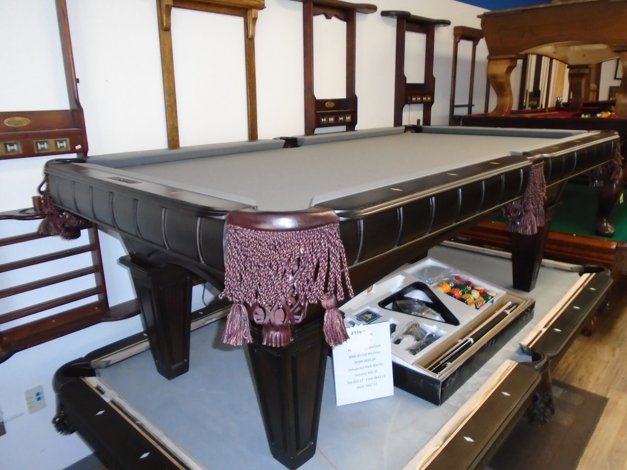 7' Presidential Kruger Pool Table (used)